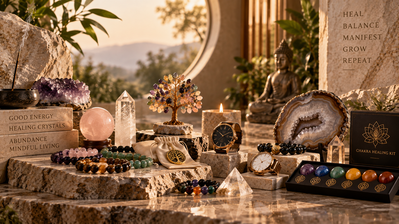 Crystal bracelets